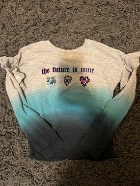 Girl's Ombre Long Sleeve Tee - 'The Future Is Mine' Descendants